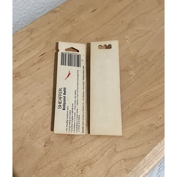 Vintage lot of Sheaffer Ball Point Pen Refills Green and Red Medium Point - Picture 8 of 8